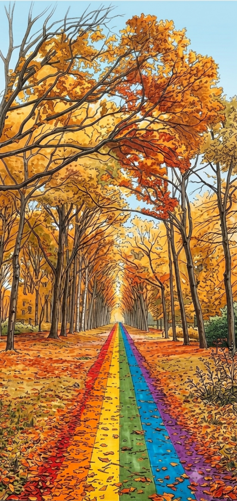 Regenboogwandeling